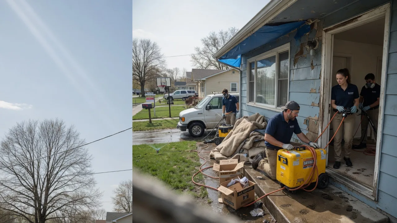 Basement Flood Cleanup in Washington, IA near me